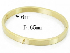 HY Wholesale 316L Stainless Steel Popular Bangle-HY59B0624OL