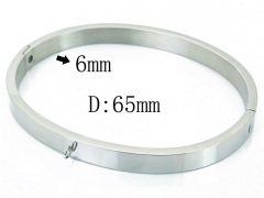 HY Wholesale 316L Stainless Steel Popular Bangle-HY59B0623NQ