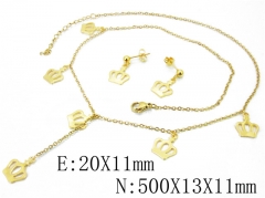 HY Wholesale 316L Stainless Steel jewelry Set-HY59S1625PA