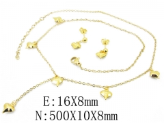 HY Wholesale 316L Stainless Steel jewelry Set-HY59S1647HCC