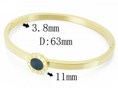 HY Wholesale 316L Stainless Steel Popular Bangle-HY59B0630HVV