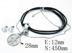 HY Wholesale 316L Stainless Steel jewelry Set-HY21S0219HLD