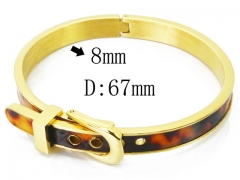 HY Wholesale 316L Stainless Steel Popular Bangle-HY12B0482HMD