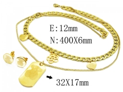 HY Wholesale 316L Stainless Steel jewelry Set-HY26S0058HNE