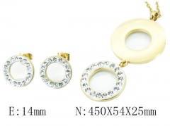 HY Wholesale 316L Stainless Steel jewelry Set-HY02S2812HIV