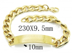 HY Wholesale 316L Stainless Steel ID Bracelets-HY08B0702NL