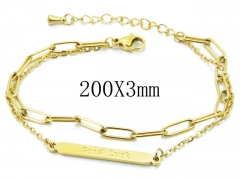 HY Wholesale Stainless Steel 316L Bracelets-HY32B0208ML