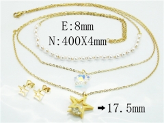 HY Wholesale 316L Stainless Steel jewelry Set-HY26S0061PL