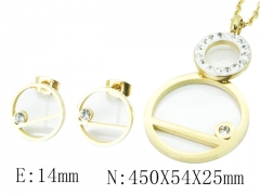HY Wholesale 316L Stainless Steel jewelry Set-HY02S2813HIV