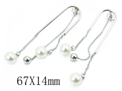 HY Wholesale 316L Stainless Steel Earrings-HY26E0371MO