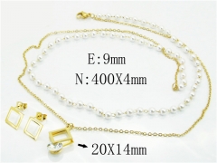 HY Wholesale 316L Stainless Steel jewelry Set-HY26S0071O5