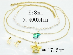 HY Wholesale 316L Stainless Steel jewelry Set-HY26S0059PL