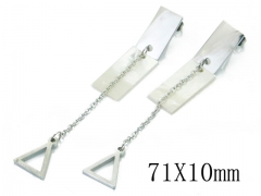 HY Wholesale 316L Stainless Steel Earrings-HY26E0370ML