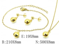 HY Wholesale 316L Stainless Steel jewelry Set-HY59B1679OR
