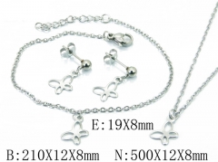 HY Wholesale 316L Stainless Steel jewelry Set-HY59B1672LX
