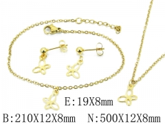 HY Wholesale 316L Stainless Steel jewelry Set-HY59B1687MT