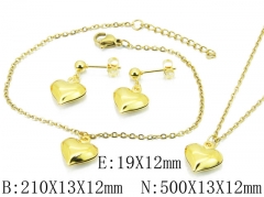 HY Wholesale 316L Stainless Steel jewelry Set-HY59B1678OX