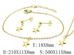 HY Wholesale 316L Stainless Steel jewelry Set-HY59B1676ME