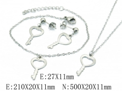 HY Wholesale 316L Stainless Steel jewelry Set-HY59B1659LW