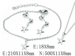 HY Wholesale 316L Stainless Steel jewelry Set-HY59B1660LE