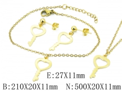HY Wholesale 316L Stainless Steel jewelry Set-HY59B1675MG