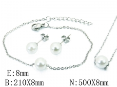 HY Wholesale 316L Stainless Steel jewelry Set-HY59B1673LV