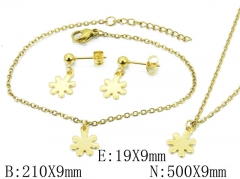 HY Wholesale 316L Stainless Steel jewelry Set-HY59B1684MF