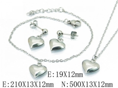 HY Wholesale 316L Stainless Steel jewelry Set-HY59B1662NE