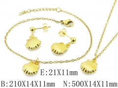 HY Wholesale 316L Stainless Steel jewelry Set-HY59B1677OA