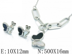 HY Wholesale 316L Stainless Steel jewelry Set-HY64S1201HWE