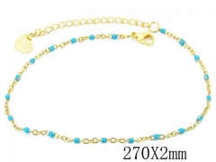HY Wholesale stainless steel Anklet Jewelry-HY81B0584JW