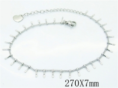 HY Wholesale stainless steel Anklet Jewelry-HY81B0602JF