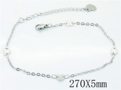 HY Wholesale stainless steel Anklet Jewelry-HY81B0597JA