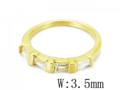 HY Wholesale Stainless Steel 316L CZ Rings-HY15R1479HQE