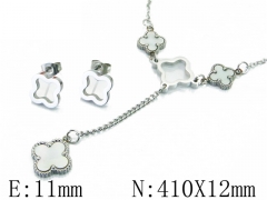 HY Wholesale 316L Stainless Steel jewelry Set-HY64S1209HTT