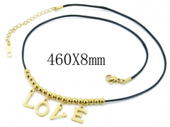 HY Wholesale Stainless Steel 316L Jewelry Necklaces-HY32N0240PL