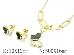 HY Wholesale 316L Stainless Steel jewelry Set-HY64S1202HJZ