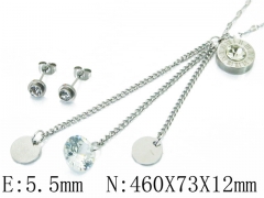 HY Wholesale 316L Stainless Steel jewelry Set-HY64S1213HWW