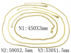 HY Wholesale Stainless Steel 316L Jewelry Necklaces-HY32N0238HJL