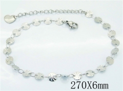 HY Wholesale stainless steel Anklet Jewelry-HY81B0606JL