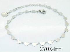 HY Wholesale stainless steel Anklet Jewelry-HY81B0608JJ