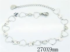 HY Wholesale stainless steel Anklet Jewelry-HY81B0615JLF