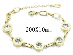 HY Wholesale Stainless Steel 316L Popular Bracelets-HY47B0123HWW