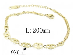 HY Wholesale Stainless Steel 316L Popular Bracelets-HY47B0115PT