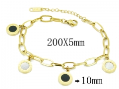 HY Wholesale Stainless Steel 316L Charm Bracelets-HY47B0005HVV
