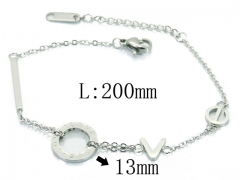 HY Wholesale Stainless Steel 316L Popular Bracelets-HY47B0079NL