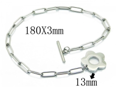 HY Wholesale Stainless Steel 316L Popular Bracelets-HY47B0059ML