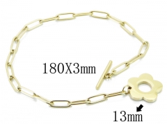 HY Wholesale Stainless Steel 316L Popular Bracelets-HY47B0060NL