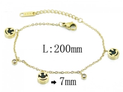 HY Wholesale Stainless Steel 316L Charm Bracelets-HY47B0101PA