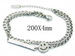 HY Wholesale 316L Stainless Steel ID Bracelets-HY47B0047PE